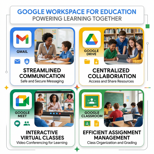 Google Workspace for Education produtos